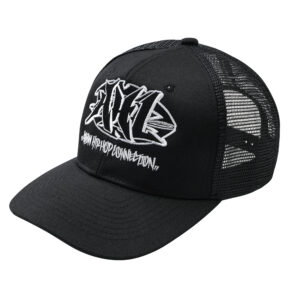 MESH TRACKER CAP -BLACK-