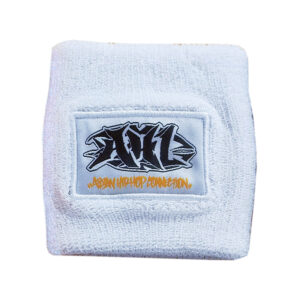 WRIST BAND -WHITE-